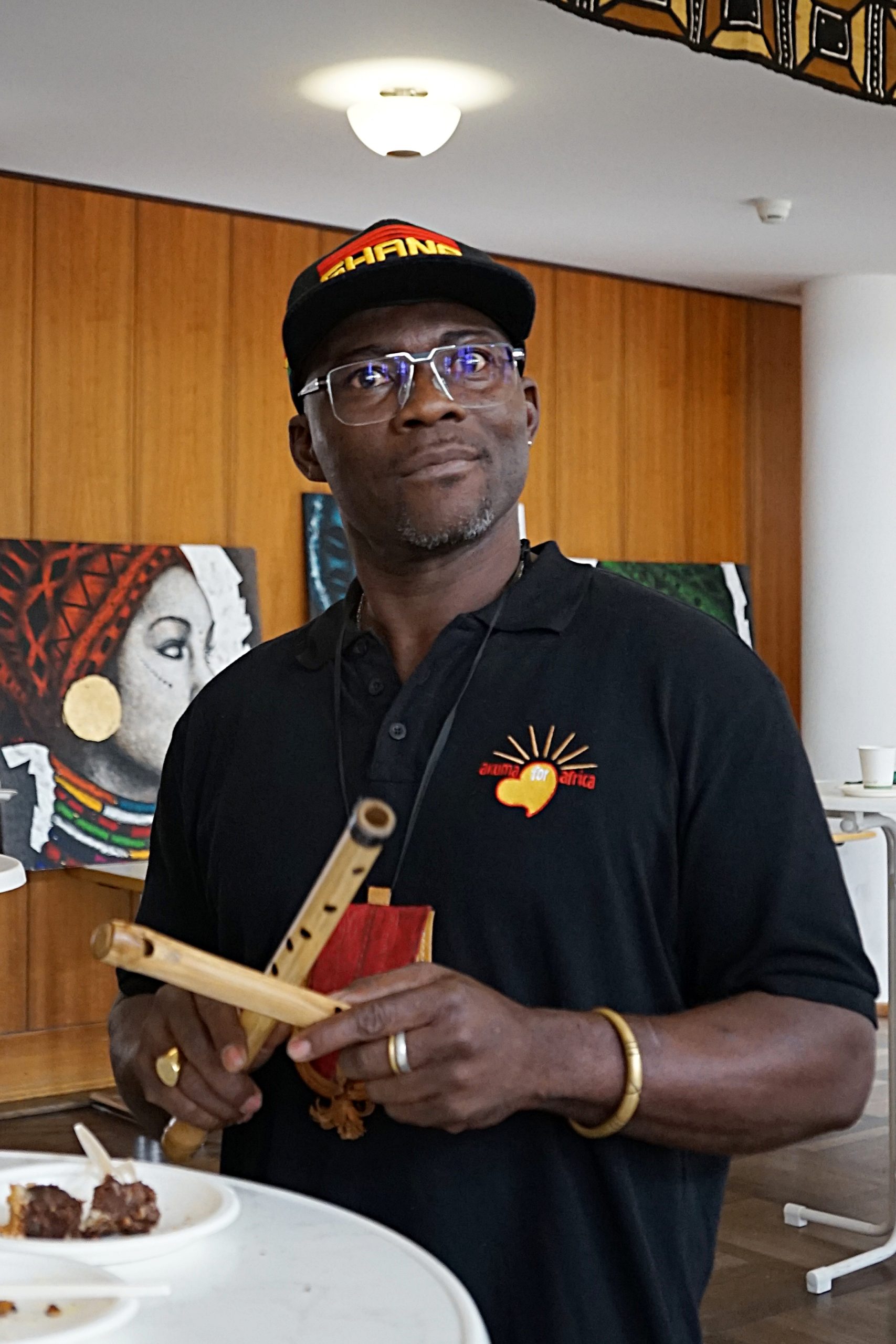 Djembé – Workshop mit Kofi Awil zu Gunsten Akuma for Africa e.V. am 06.02.2024