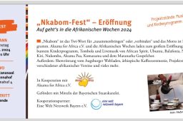 Nkabomfest 2024 – Eröffnungsfest der afrikanischen Wochen Augsburg